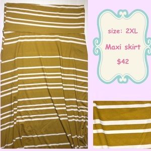 Lularoe NWT maxi skirt